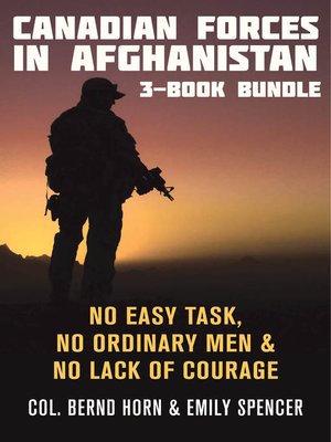 cover image of Canadian Forces in Afghanistan 3-Book Bundle